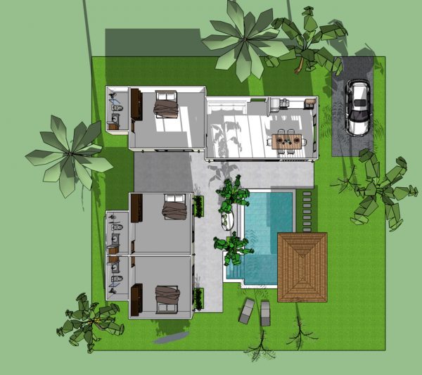 The Palm 3 bedrooms-New Development-Madeua Whan-koh-phangan-real-estate-development-investment-program-thailand-construction-building-villa-house-for-rent-for-sale-business-lease-hold
