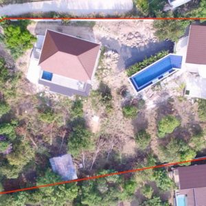 Phangan Development villas for sale-2 Rai with 2 Seaview and Pool Villas - Haad Thonglang-koh-phangan-real-estate-development-investment-program-thailand-construction-building-villa-house-for-rent-for-sale-business-lease-hold